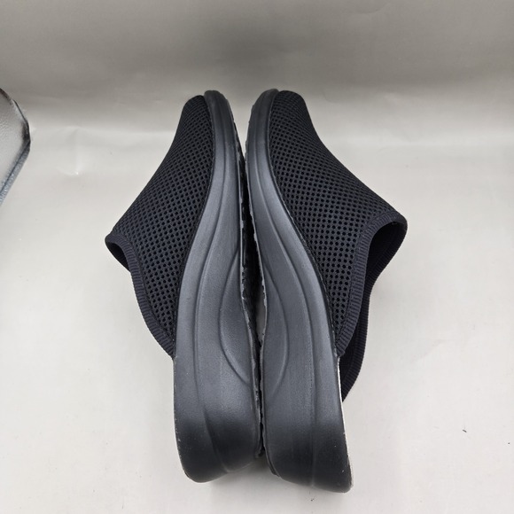 Fly Flot Mules Mesh Clogs Anti Shock Anatomic Slip On Shoe Black Women's 40 US 9 - Picture 6 of 7